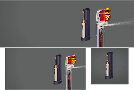 CameraJet™ Dual-bristle sensitive brush heads (Pack of 2)